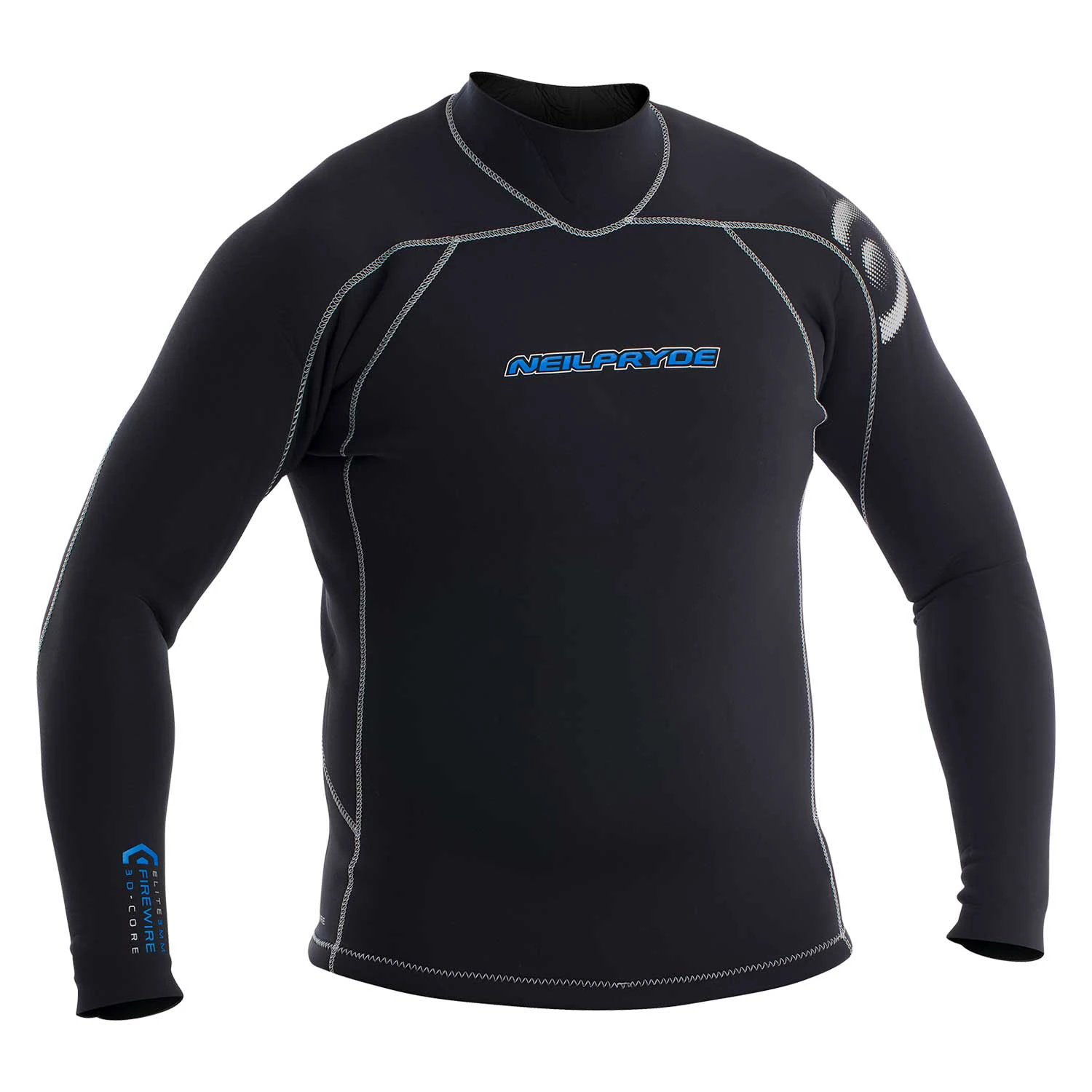 Neil Pryde Youth ELITE 3mm Firewire Wetsuit Top - Black 3 Neil Pryde Youth ELITE 3mm Firewire Wetsuit Top - Black