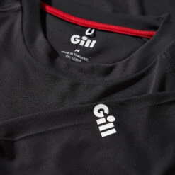 Gill Mens UV Tec Crew Neck Long Sleeve Tee - Charcoal -Aqua Wear Shop 2019 Gill UV Tec Long Sleeve Tee UV011 Charocal 4