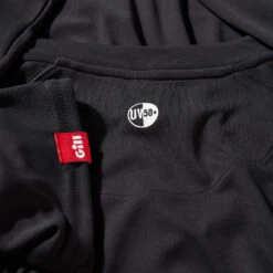 Gill Mens UV Tec Crew Neck Long Sleeve Tee - Charcoal -Aqua Wear Shop 2019 Gill UV Tec Long Sleeve Tee UV011 Charocal 5