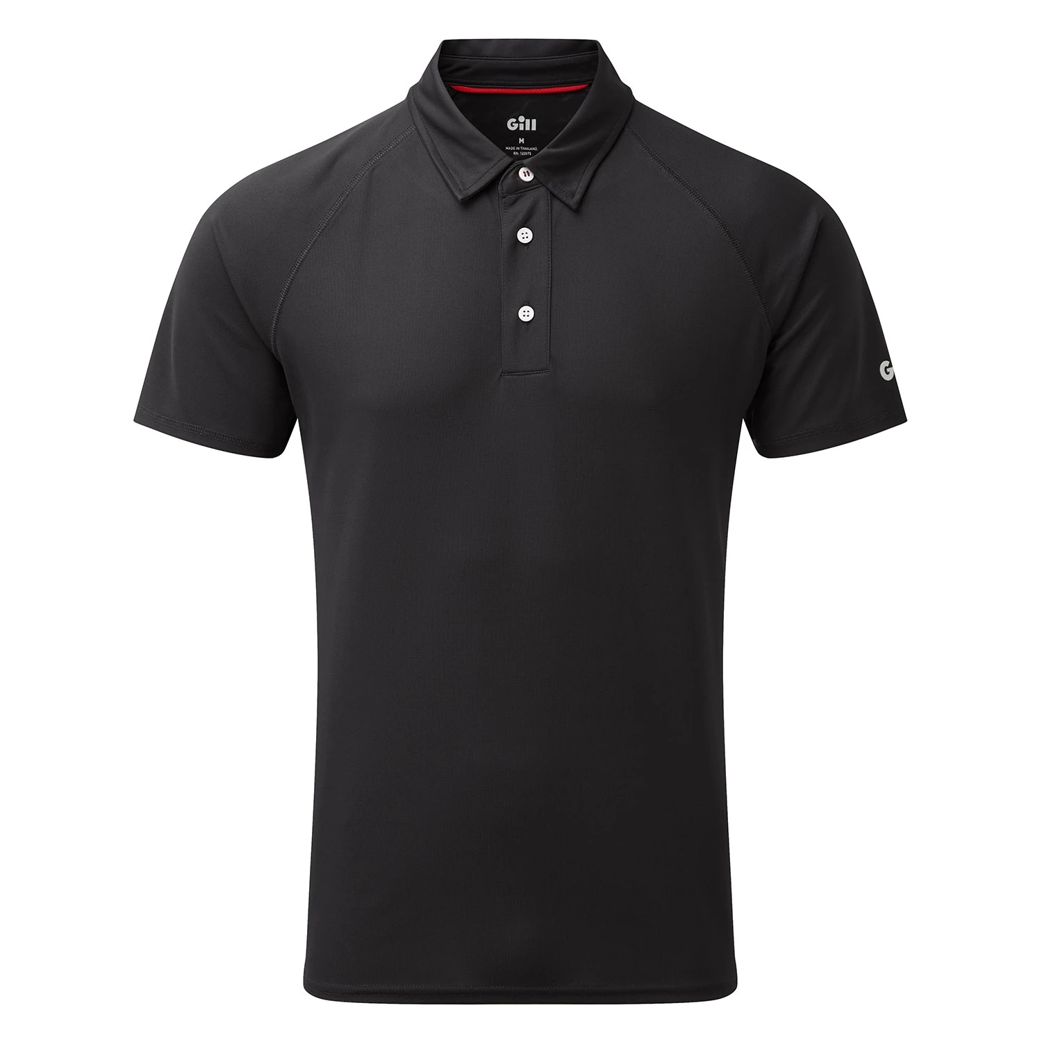 Gill Mens UV Tec Polo - Charcoal 3 Gill Mens UV Tec Polo - Charcoal