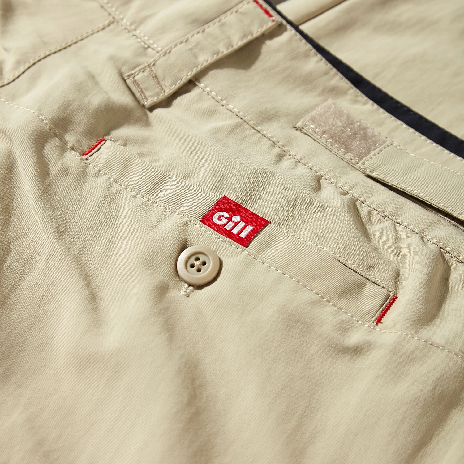 Gill Mens UV Tec Trousers - Khaki 6 Gill Mens UV Tec Trousers - Khaki - Image 4