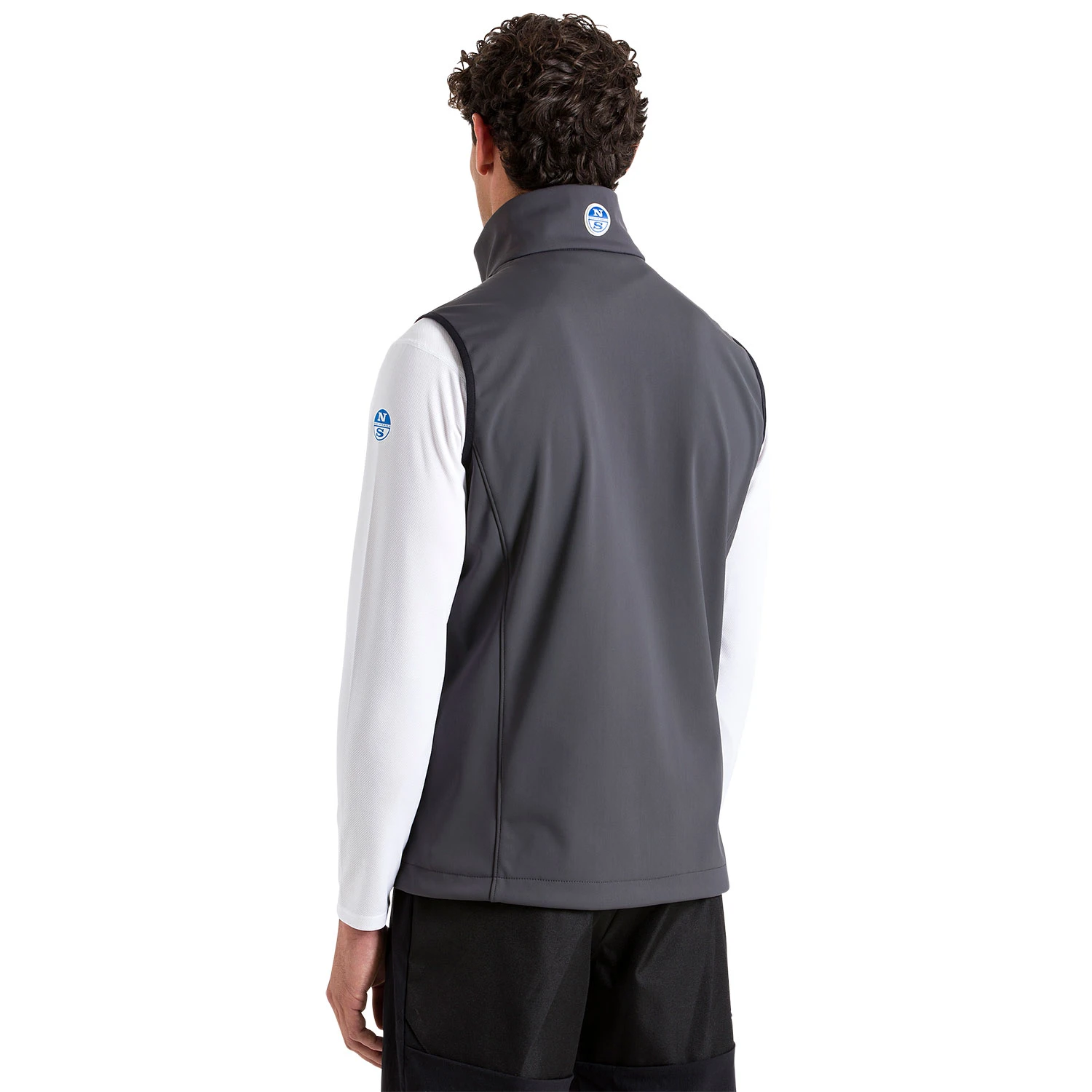 North Sails Softshell Gilet - Dark Grey 4 North Sails Softshell Gilet - Dark Grey - Image 2