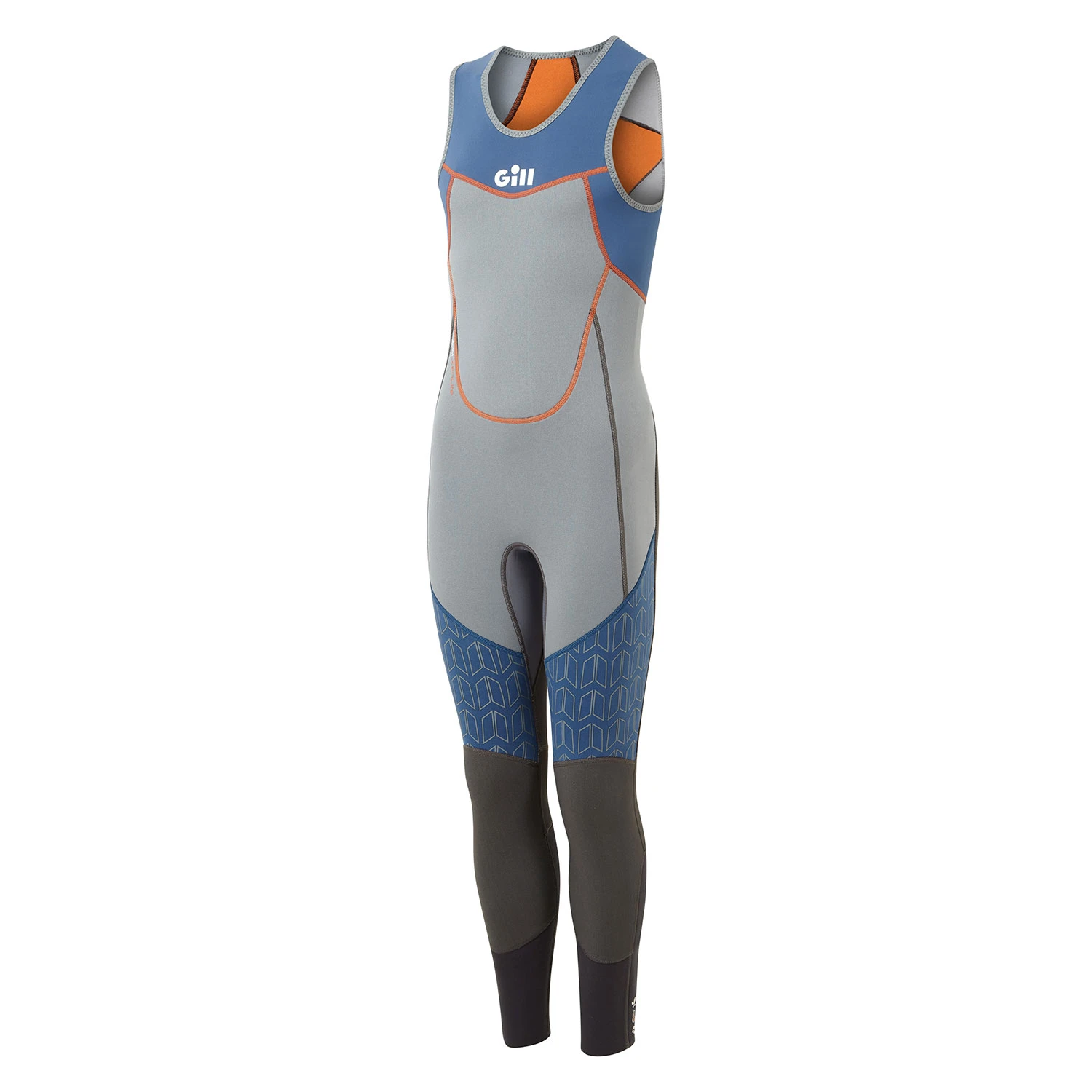 Gill Junior Zenlite Skiff Sailing Wetsuit - Steel Grey / Ocean 3 Gill Junior Zenlite Skiff Sailing Wetsuit - Steel Grey / Ocean
