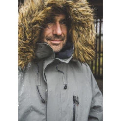 Musto Evolution Primaloft Parka - Gunmetal -Aqua Wear Shop 2021 Musto Evolution Parka Jacket Gunmetal 82037 972 3
