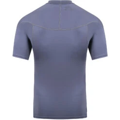 Typhoon Fintra Short Sleeve Rash Vest - Graphite -Aqua Wear Shop 2021 Typhoon Fintra Short Sleeve Rash Vest Graphite 2