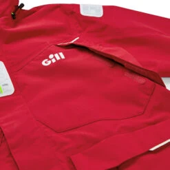 Gill OS2 Offshore / Coastal Sailing Jacket - Red -Aqua Wear Shop 2022 Gill OS2 Offshore Sailing Jacket OS25J RED01 3