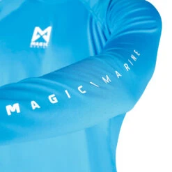 Magic Marine Cube Long Sleeve Rash Guard - Blue -Aqua Wear Shop 2022 Magic Marine Cube Long Sleeve Rash Guard Blue MM081009 400 05