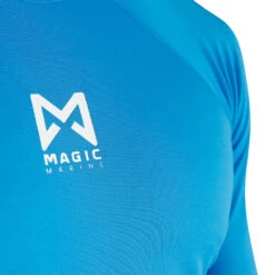 Magic Marine Cube Long Sleeve Rash Guard - Blue -Aqua Wear Shop 2022 Magic Marine Cube Long Sleeve Rash Guard Blue MM081009 400 06