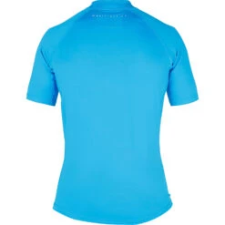 Magic Marine Cube Short Sleeve Rash Guard - Blue -Aqua Wear Shop 2022 Magic Marine Cube Short Sleeve Rash Guard Blue MM081010 400 04