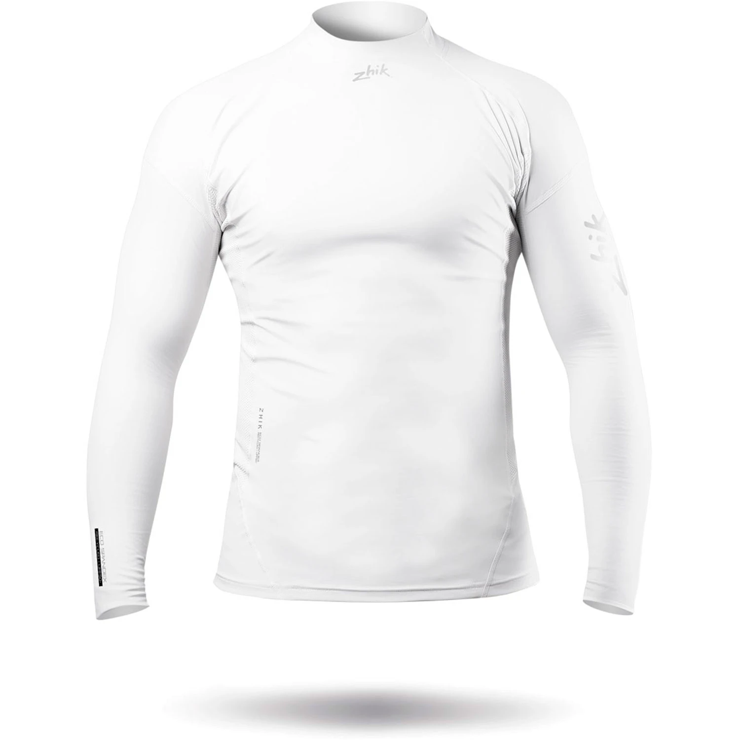 Zhik ECO Spandex Rash Guard Long Sleeve - White 3 Zhik ECO Spandex Rash Guard Long Sleeve - White