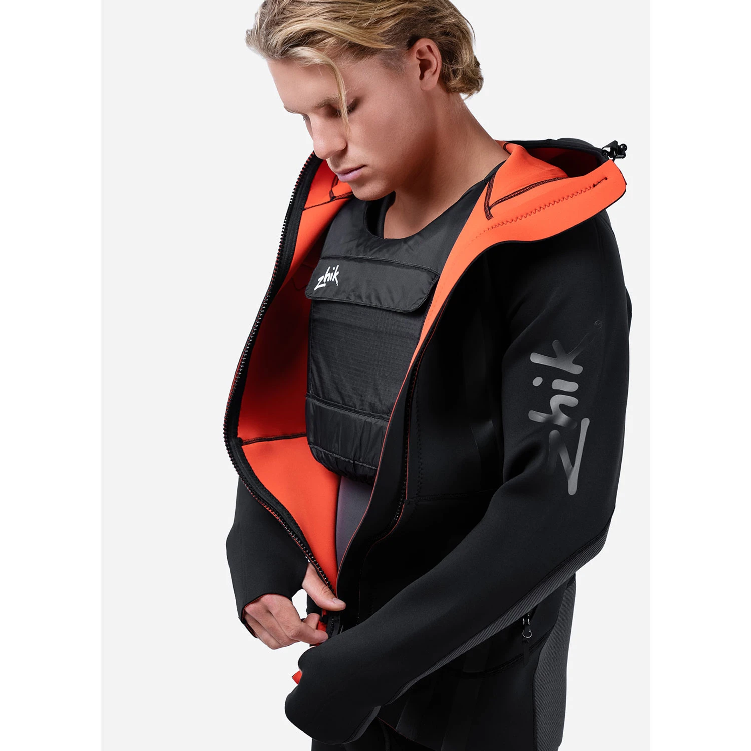 Zhik Neoprene Jacket - Black 7 Zhik Neoprene Jacket - Black - Image 5