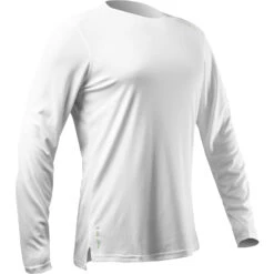 Zhik UVActive Long Sleeve Quick Dry UV50+ Top - White -Aqua Wear Shop 2023 Zhik UV Active TopATP 0070 M WHT SideB 0012