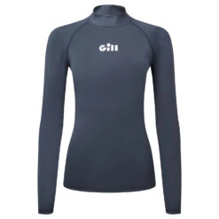 Gill Womens ZenZero Rash Vest Long Sleeve - Dark Navy
