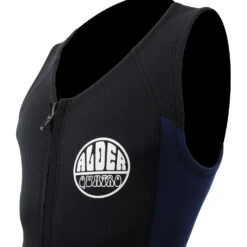 Alder Quatro 3/2mm Front Zip Long John Wetsuit - Black/Blue -Aqua Wear Shop Alder Quatro Front Zip Longjohn Wetsuit 3