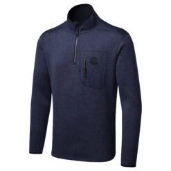 Gill Knit Fleece - Navy -Aqua Wear Shop Gill Mens Knit Fleece Navy 1492 3