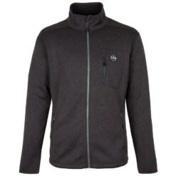 Gill Knit Fleece Jacket - Ash