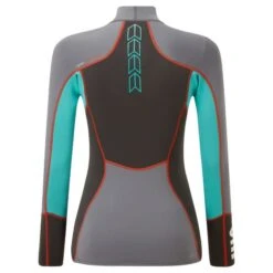 Gill Womens Zenlite Dinghy Sailing Wetsuit Top - Steel Grey -Aqua Wear Shop Gill Womens Zenlight Top 5003w ste01 3