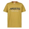Musto Tee T-Shirt - Amber Gold - 8