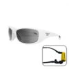 Triggernaut Dusk Watersports Sunglasses - Shiny White / Grey 1 Triggernaut Dusk Watersports Sunglasses - Shiny White / Grey -Aqua Wear Shop Triggernaut Dusk Watersports Sunglasses White Shark Grey