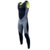 Vaikobi FLEXFORCE 1.5mm GBS Long John Wetsuit - Black/Grey -Aqua Wear Shop Vaikobi FlexForce 1 5mm Wetsuit Longjohn 1