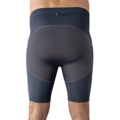 Vaikobi VOcean Spandex Shorts - Dark/Grey -Aqua Wear Shop Vaikobi Grey Shorts B