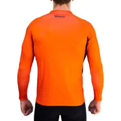 Vaikobi Spandex Long Sleeve UV50+ Rashvest - Orange -Aqua Wear Shop Vaikobi Rashguard oRANGE 3
