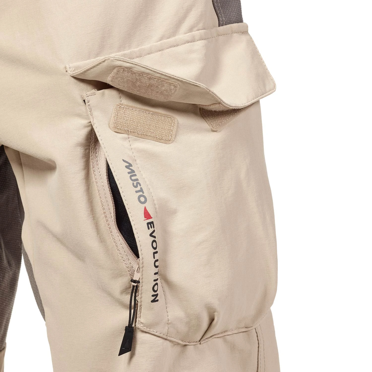 Musto Womens Evo Performance UV Trousers - Light Stone Regular Leg - Image 2