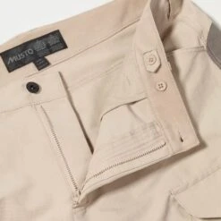 Musto Womens Evo Performance UV Trousers - Light Stone Regular Leg -Aqua Wear Shop musto womens evo performance uv trousers light stone regular leg 3