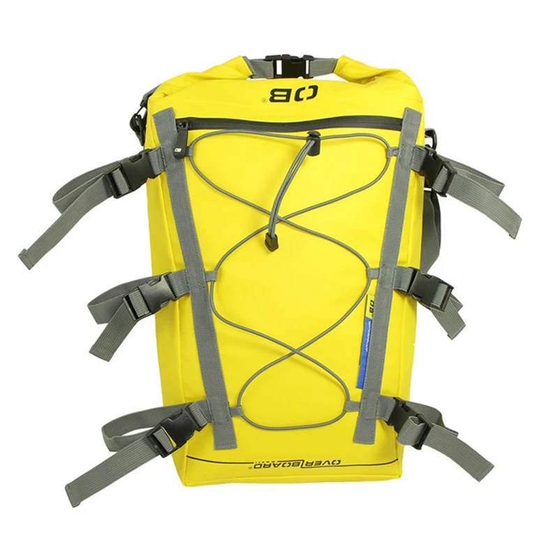 OverBoard Waterproof Kayak Deck Bag - 20 Ltr - Yellow 4 OverBoard Waterproof Kayak Deck Bag - 20 Ltr - Yellow - Image 2