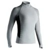 Zhik Womens Hydrophobic Fleece Top - Grey -Aqua Wear Shop zhik womens hydrophobic fleece top grey