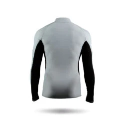 Zhik Womens Hydrophobic Fleece Top - Grey -Aqua Wear Shop zhik womens hydrophobic fleece top grey 3